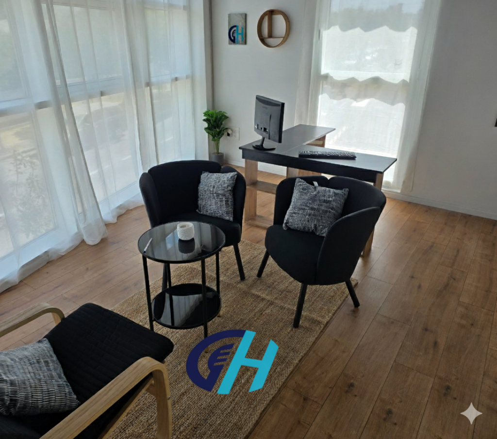 קליניקות ומשרדים להשכרה בחריש. פינה לשבת מציע חללים מרוהטים וגמישים לפי שעה, יום או חצי יום, מוכנים לעסק שלכם.