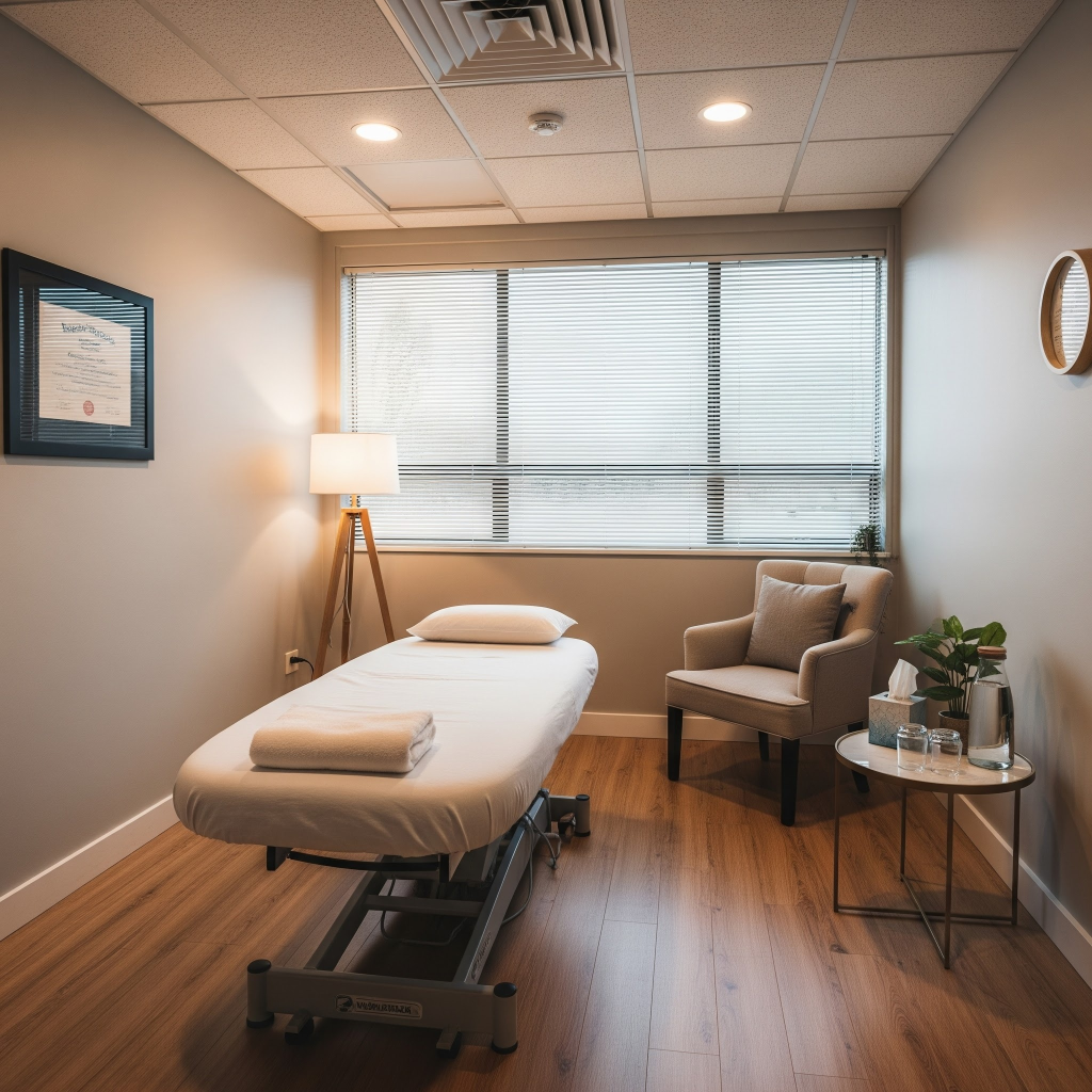 קליניקה להשכרה לפי שעה בחריש - עם אופציה להכניס מיטת טיפול אישית