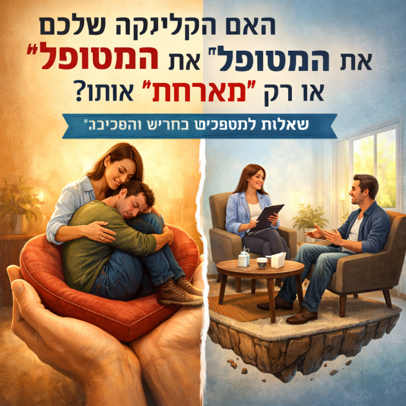 קליניקות להשכרה בחריש והסביבה: מרחב טיפולי למטפלים במצפה אילן וקציר