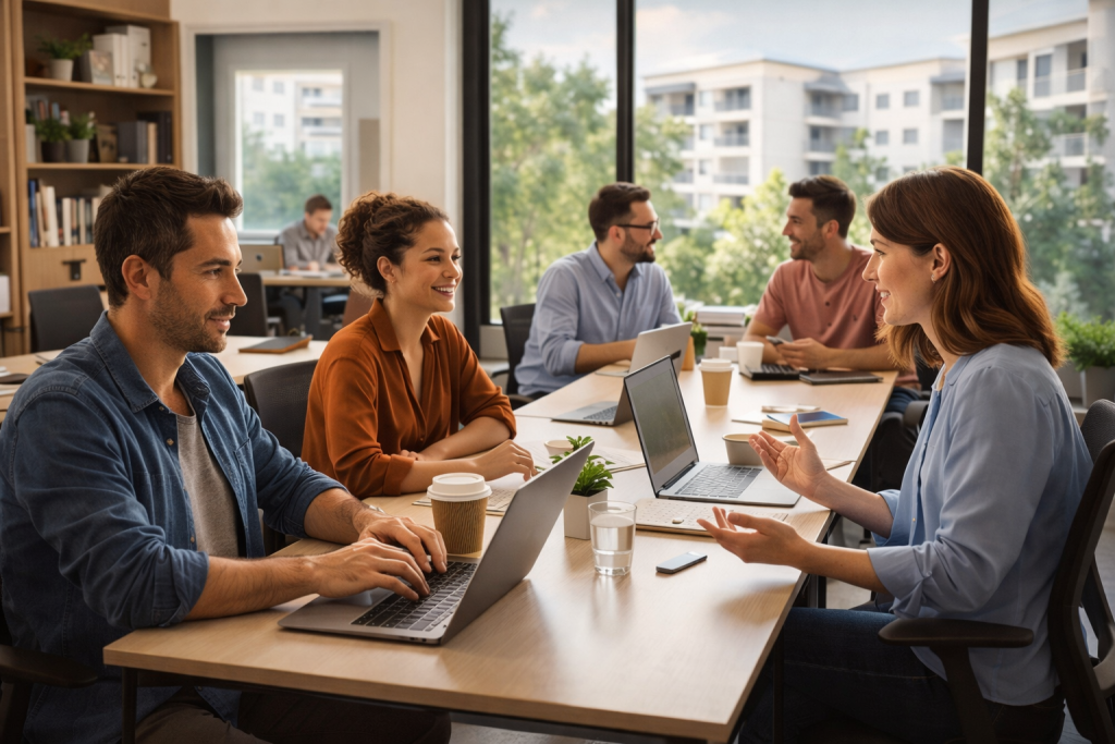 משרדים בחריש והסביבה: למה לצאת מהבית זה המפתח לצמיחה?