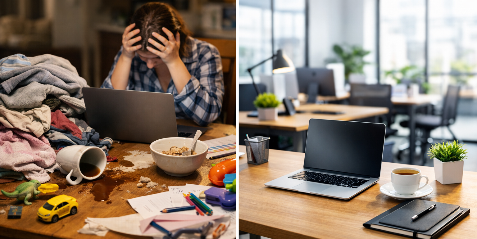 השכרת משרד בחריש: למה לחזור לעבוד מהבית זה לא באמת פתרון?