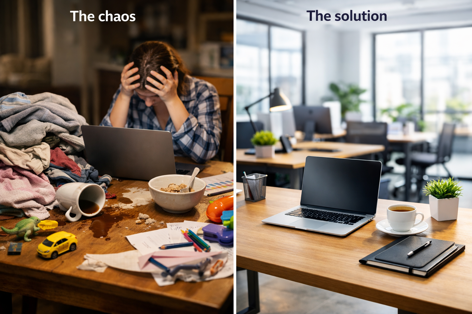 השכרת משרד בחריש, טייק 2: כי הבנו שהפיג’מה שלכם לא באמת סוגרת עסקאות (וגם המקרר לא)